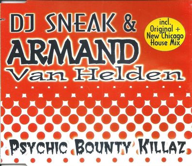 CD-Maxi: DJ Sneak & Armand Van Helden - Psychic Bounty Killaz (1997) ZYX 8653-8 CO