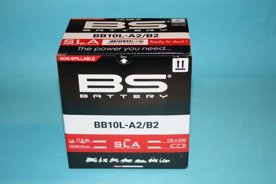 BS SLA Batterie BB10L-B2 wartungsfrei SS (super sealed)