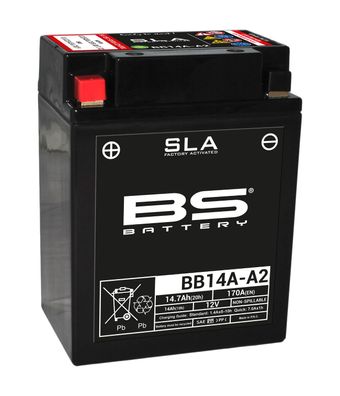 BS SLA Batterie BB14A-A2 wartungsfrei SS (super sealed)