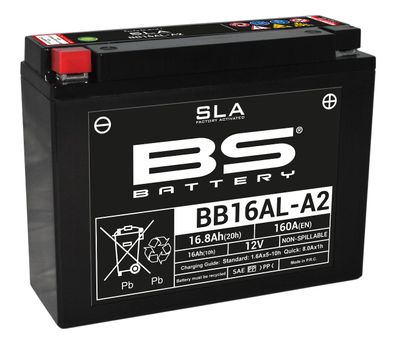 BS SLA Batterie BB16AL-A2 wartungsfrei SS (super sealed)