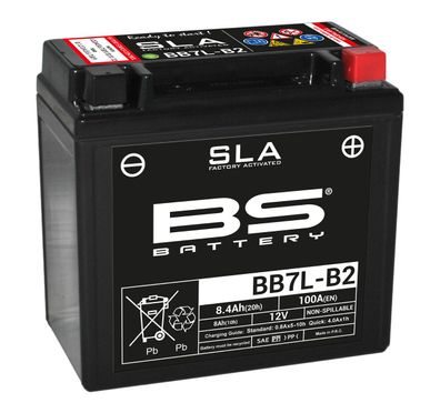 BS SLA Batterie BB7L-B2 wartungsfrei SS (super sealed)