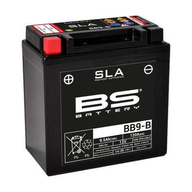 BS SLA Batterie BB9-B wartungsfrei SS (super sealed)