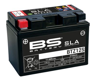 BS SLA Batterie BTZ12S wartungsfrei SS (super sealed)