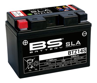 BS SLA Batterie BTZ14S wartungsfrei SS (super sealed)
