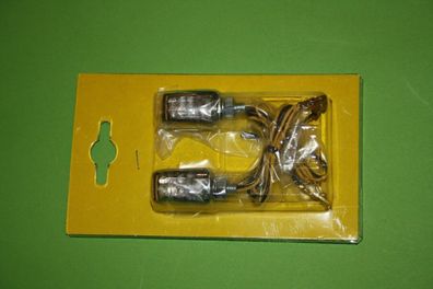 Paar universal LED Mini Blinker Klarglas E-geprüft sehr klein Sonderangebot