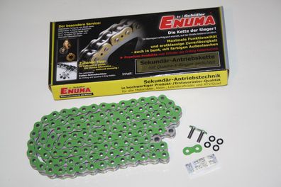 ENUMA Antriebskette Kette 520MVX 520 MVX Z2 grün 114 Glieder neu chain green