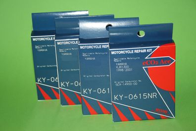 4x Keyster KY-0615NR Reparatursatz Vergaser Yamaha XJR1300 Typ RP02