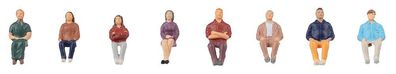 Faller Figuren H0, Sitzende Personen III, Miniaturwelten 1:87, Art. 151684