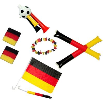 Deutschland Fan-Set 8-tlg. Fußball Set 8 (Gr. kA)