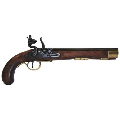 Kentucky Pistole Texas 1836 Alamo gold (mit beweglichen Teilen, nicht schussfähig)