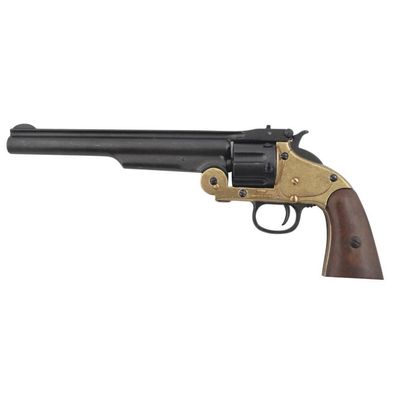 Deko Pistole messing Smith & Wesson 1869 (Gr. 36cm)