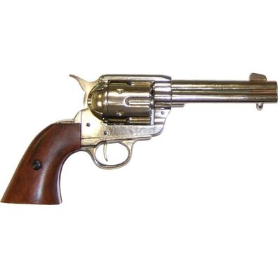 Colt Peacemaker Kal. 45 vernickelt 1873 (mit beweglichen Teilen, nicht schussfähig)