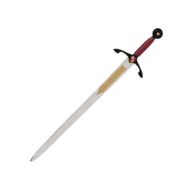 Brieföffner Schwert 27cm Black Prince - schwarzer Ritter (Gr. 27cm)