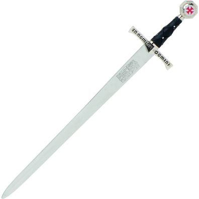 Brieföffner Templer Schwert in nomine Domini 28cm (Gr. 28cm)