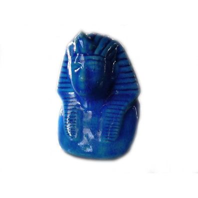 Tutanchamun Keramik blau (Gr. 7x9,5cm)
