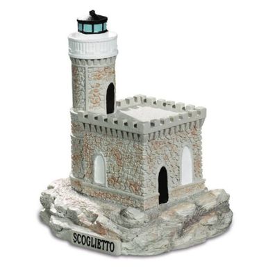Italienischer Leuchtturm Scoglietto 10cm