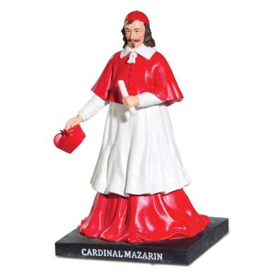 Kardinal Mazarin 15cm Figur Nachfolger Richelieus (Gr. 15x7,5x7cm)