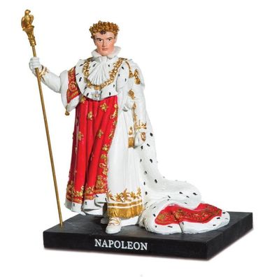 Napoleon nach seiner Krönung 14cm (Gr. 14x15x9cm)
