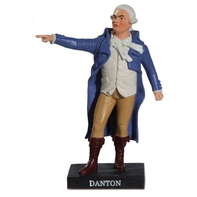 Figur Danton 14,5cm französischer Revolutionär (Gr. 14,5x10,5x5,5cm)