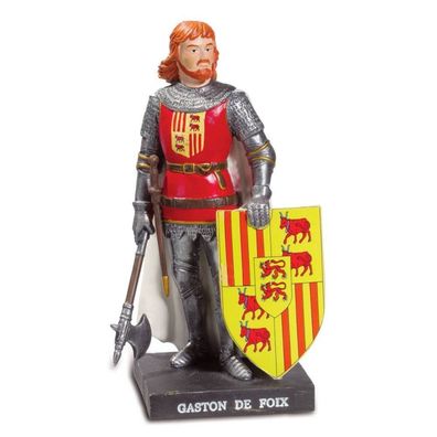 Ritterfigur Gaston de Foix 13,5cm (Gr. 13,5x6x4,5cm)