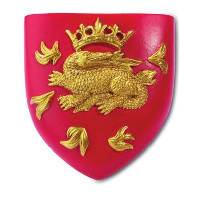 Magnet Salamandre Wappen (Gr. 5,3x4,9x0,5cm)