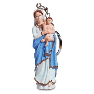 Schlüsselanhänger Maria mit Christus