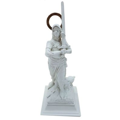 Jeanne d'Arc Figur nach Larche 21cm (Gr. 21x10x10cm)