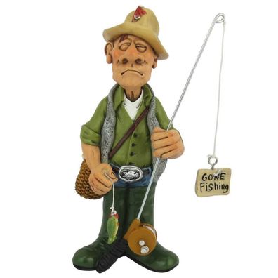 Funny Job - Angler mit Angelrute (Gr. 17,5cm)