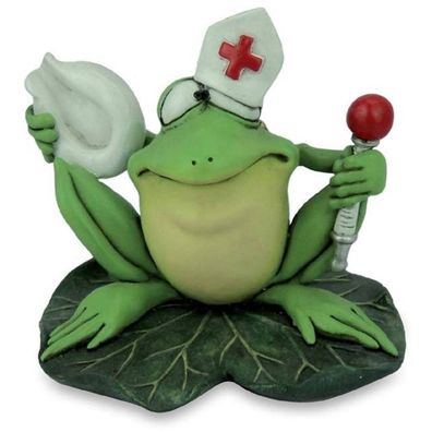 Funny Frosch Job - Krankenpfleger (Gr. 12cm)
