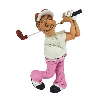 Funny Sport - Golfspieler schlägt ab (Gr. 14cm)