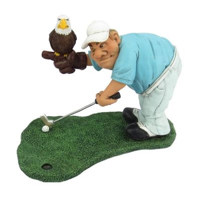 Funny Sports - Golf Eagle Putt Adler auf Hand des Golfers (Gr. 17x11x13cm)
