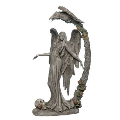 Engel Figur - Raven Angel (Gr. 18cm)