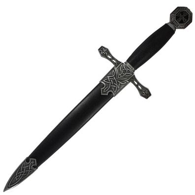 Templer Dolch mit keltischen Linien (Gr. 39cm)
