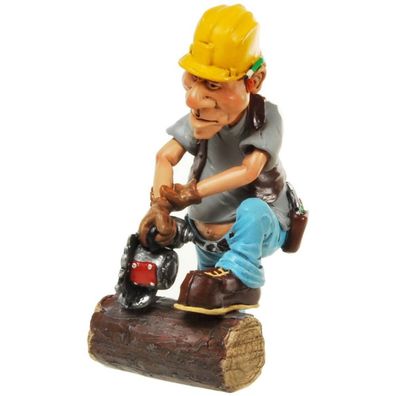 Funny Beruf - Figur Forstarbeiter (Gr. 16x7,5cm)