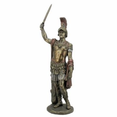 Götter & Helden - Alexander bronze-coloriert (Gr. 33x12x9cm)