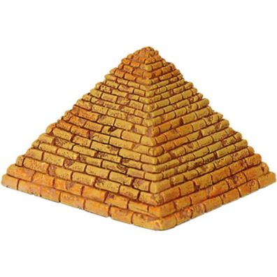 Ägyptische Pyramide sandfarbend klein (Gr. 4,7x6x6cm)