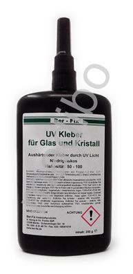 49,80 Euro pro 100g Ber-Fix UV-Kleber - 250 Gramm - niederviskos