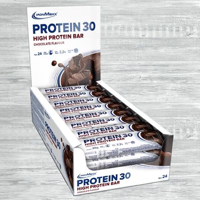 IronMaxx Protein 30 High Protein Bar 24 x 35g Riegel