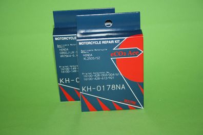 2x Keyster KH-0178NA Reparatursatz Vergaser Honda XL250S Typ L250S