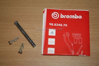 BREMBO Stift und 2x Spange Stiftsatz 22.5089.21 für Bremszange PF2 28D