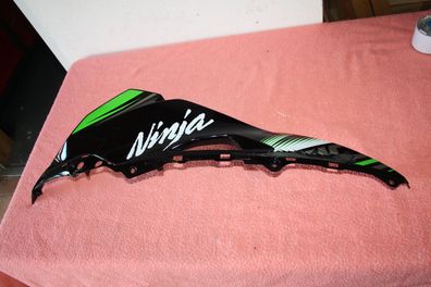 Kawasaki ZX-10R ZX10R Seitenverkleidung links oben schwarz grün Bj. 2016-2018