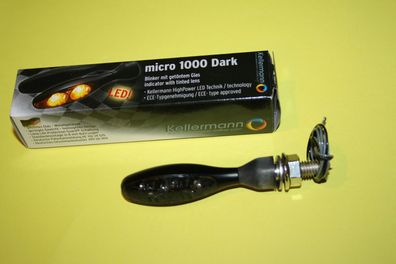 142.100 original Blinker Kellermann Micro 1000 dark neu new Neuware