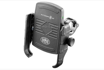 Interphone Induktiv Motorrad Handyhalter 65 x 90 BxH max. bis 6,2 Zoll Display