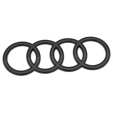 Original Audi Ringe Logo Zeichen Heckklappe zweidimensional Emblem 4KE071802A