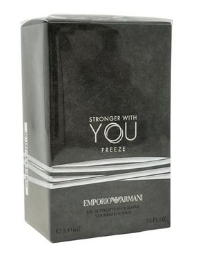 Emporio Armani Stronger with You Freeze 100 ml Eau de Toilette Spray EdT NEU OVP