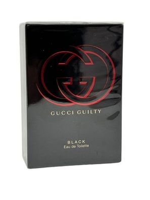 Gucci Guilty Black Pour Femme 75 ml Eau de Toilette Spray NEU OVP