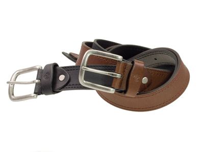 Leder Jeans Gürtel von Esquire 2023-35-115 Ledergürtel kürzbar - Farbe: ...
