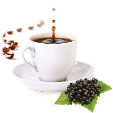 Espresso mit Schwarze Johannisbeere Geschmack