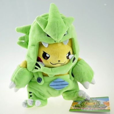 Anime Pikachu Cosplay Tyranitar Plüsch Puppe Pokémon Stofftier Kid Spielzeug25cm