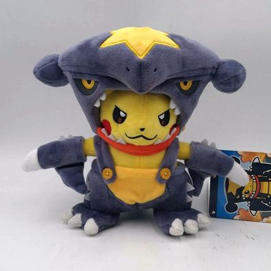 Anime Pikachu Cosplay Garchomp Plüsch Puppe Pokémon Stofftier Kid Spielzeug 20cm